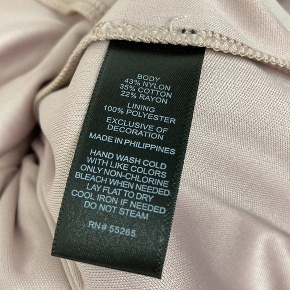 Express Women’s Lace Midi Dress in Blush Pink sz 8 NWT - Picture 13 of 13